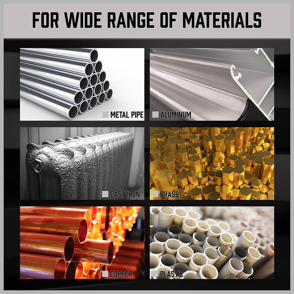 NEW 6 Piece NPT Taper Pipe Tap Set 1/8" 1/4" 3/8" 1/2" 3/4" 1" Full Set Threader