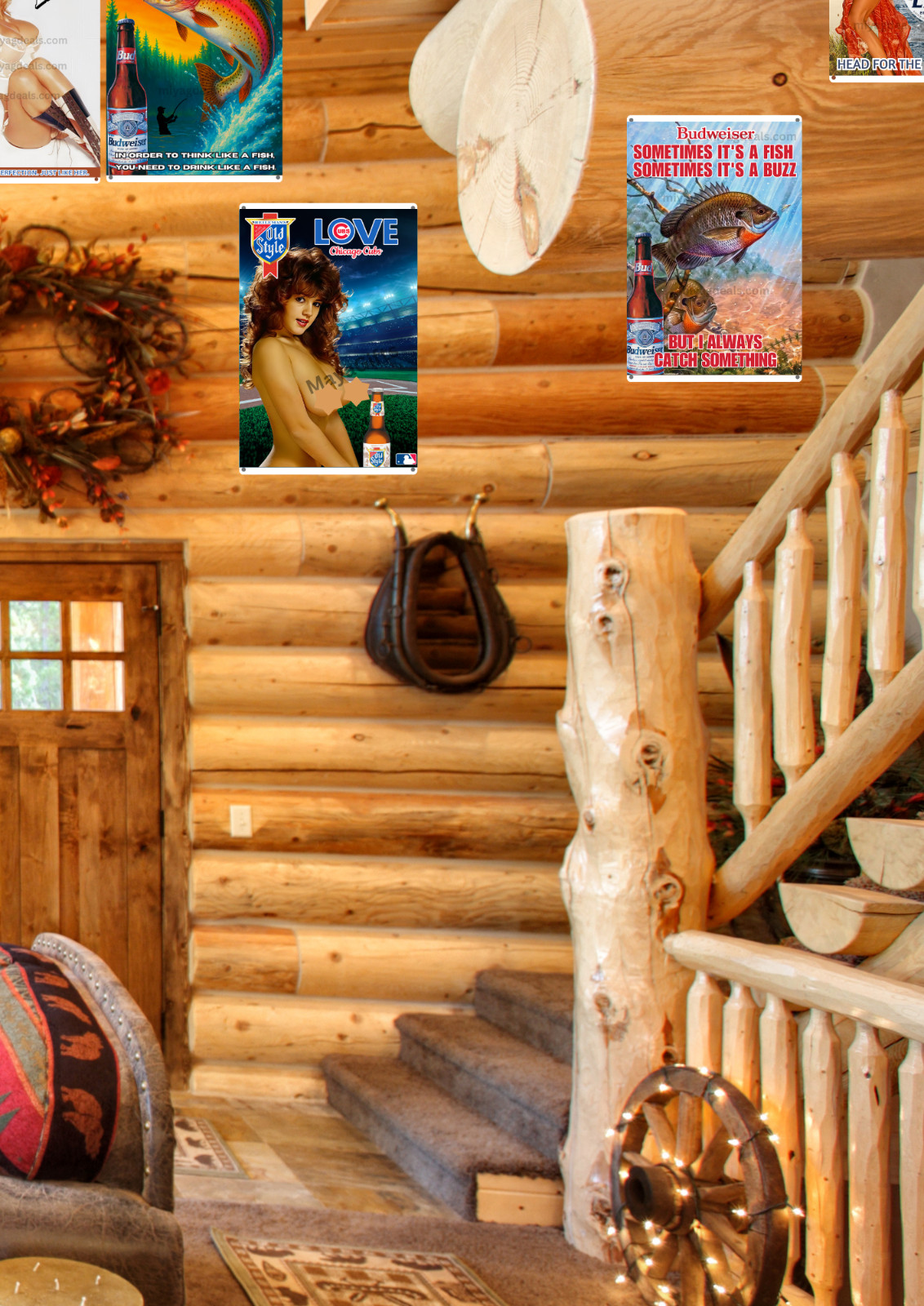 Love Chicago Cubs Old Style Beer Metal Sign Bar Man Cave Art Wall Decor Read Des