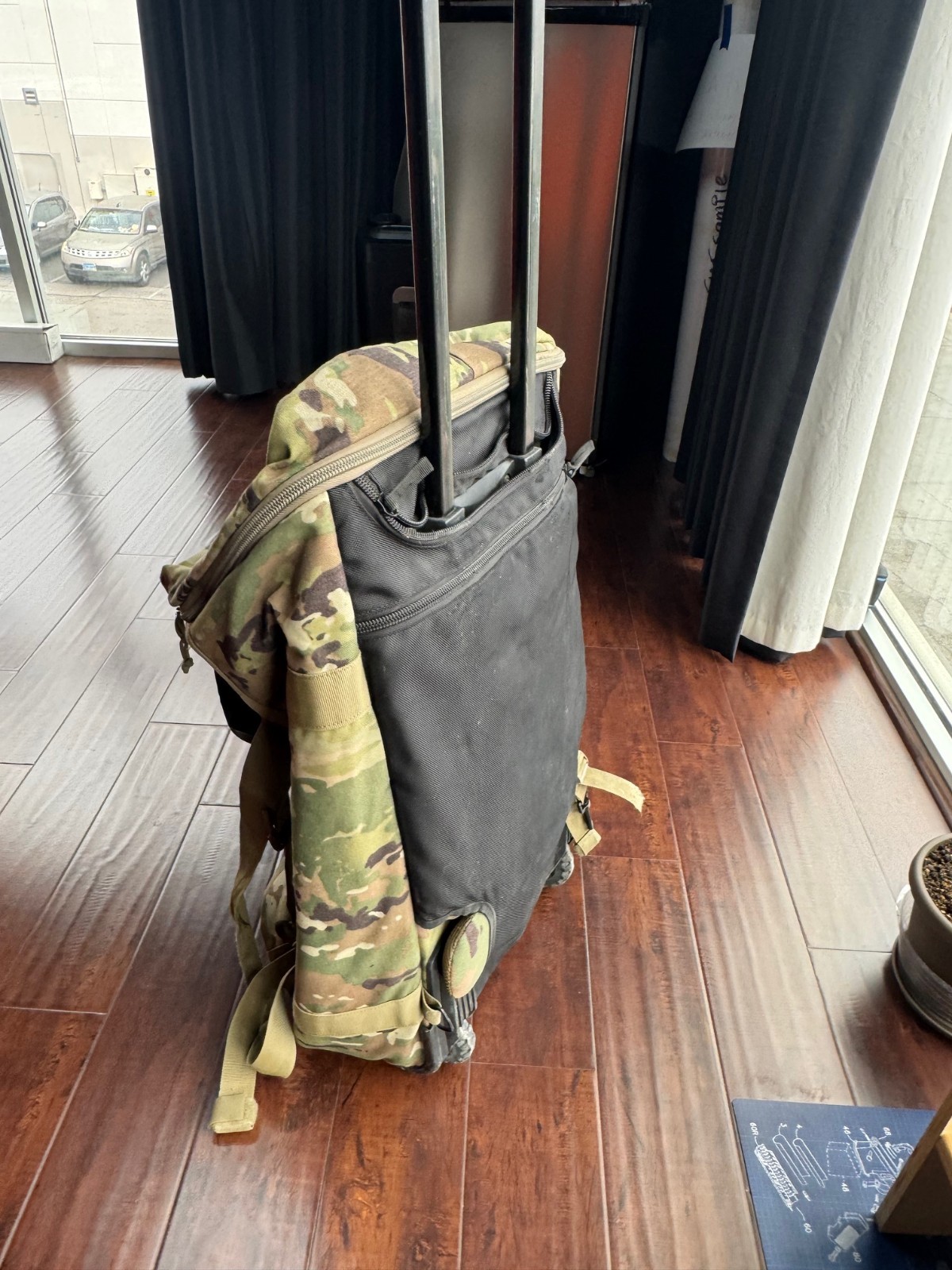 USMC Thin Air Gear Rolling Deployment Bag OCP Multicam Backpack FREE SHIP!