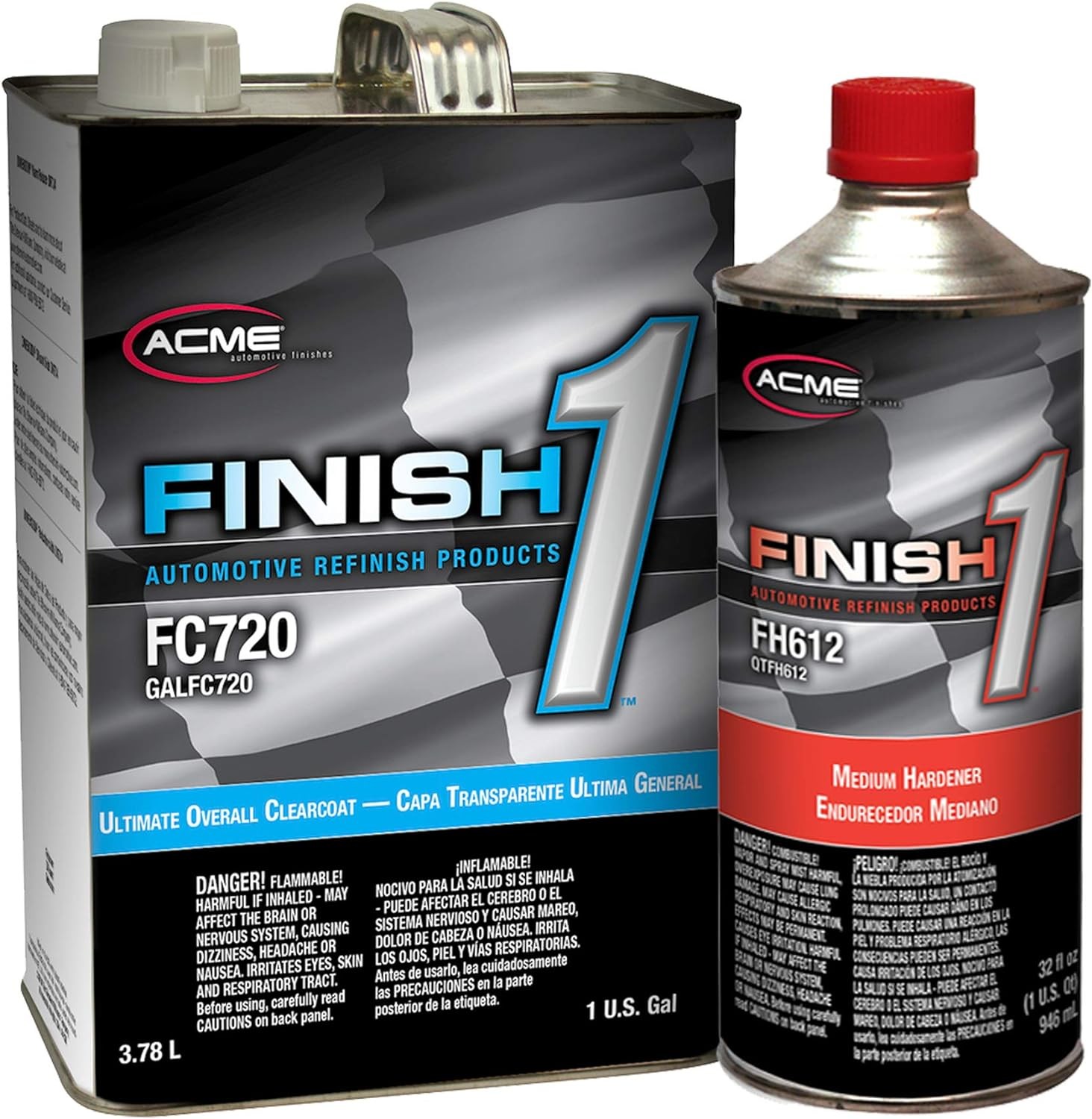 ACME/Sherwin Williams Finish 1 Ultimate Overall High Solids Clearcoat Gallon Kit
