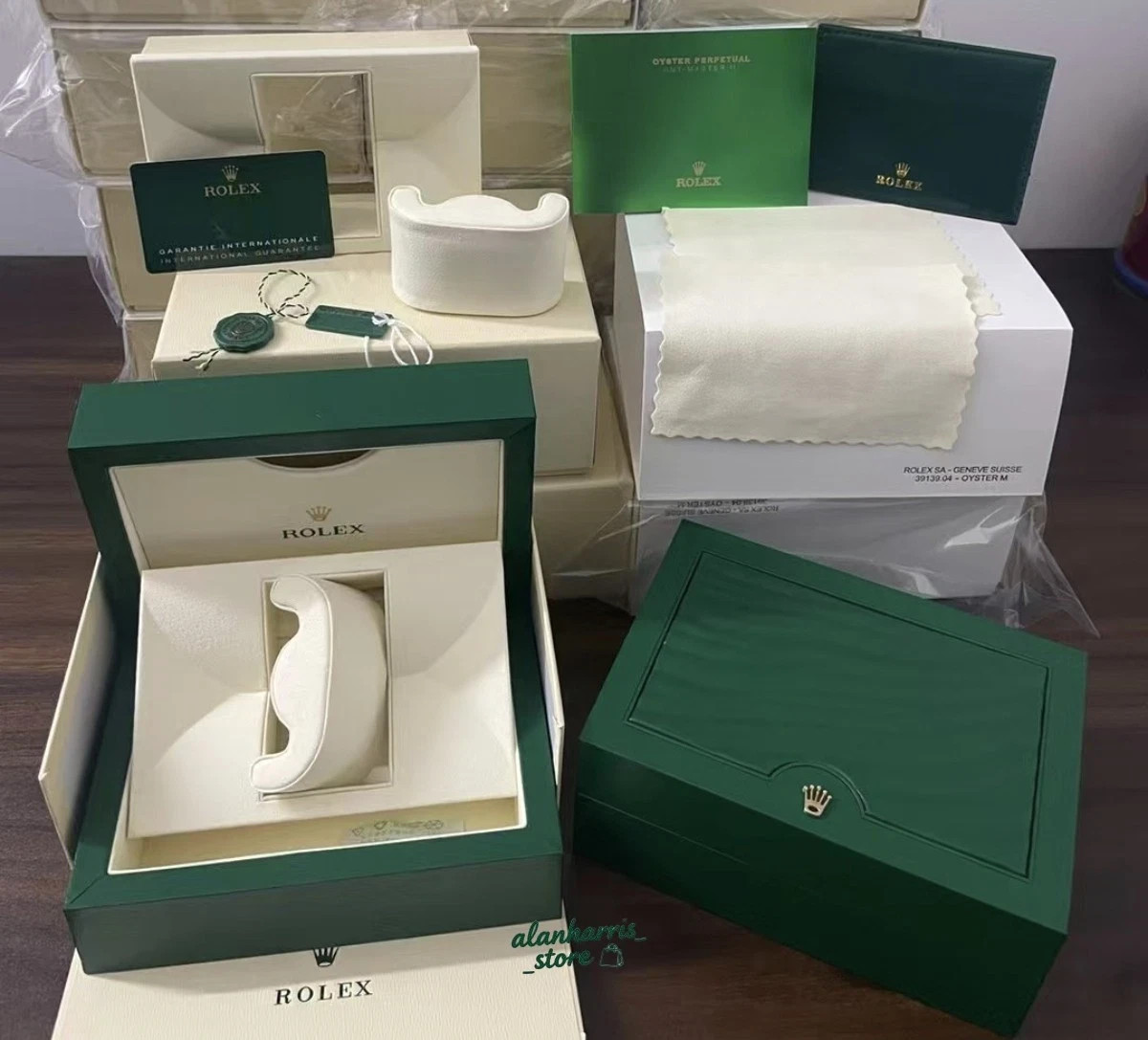 Rolex New Watch Set Box Complete Storage Display Best Price