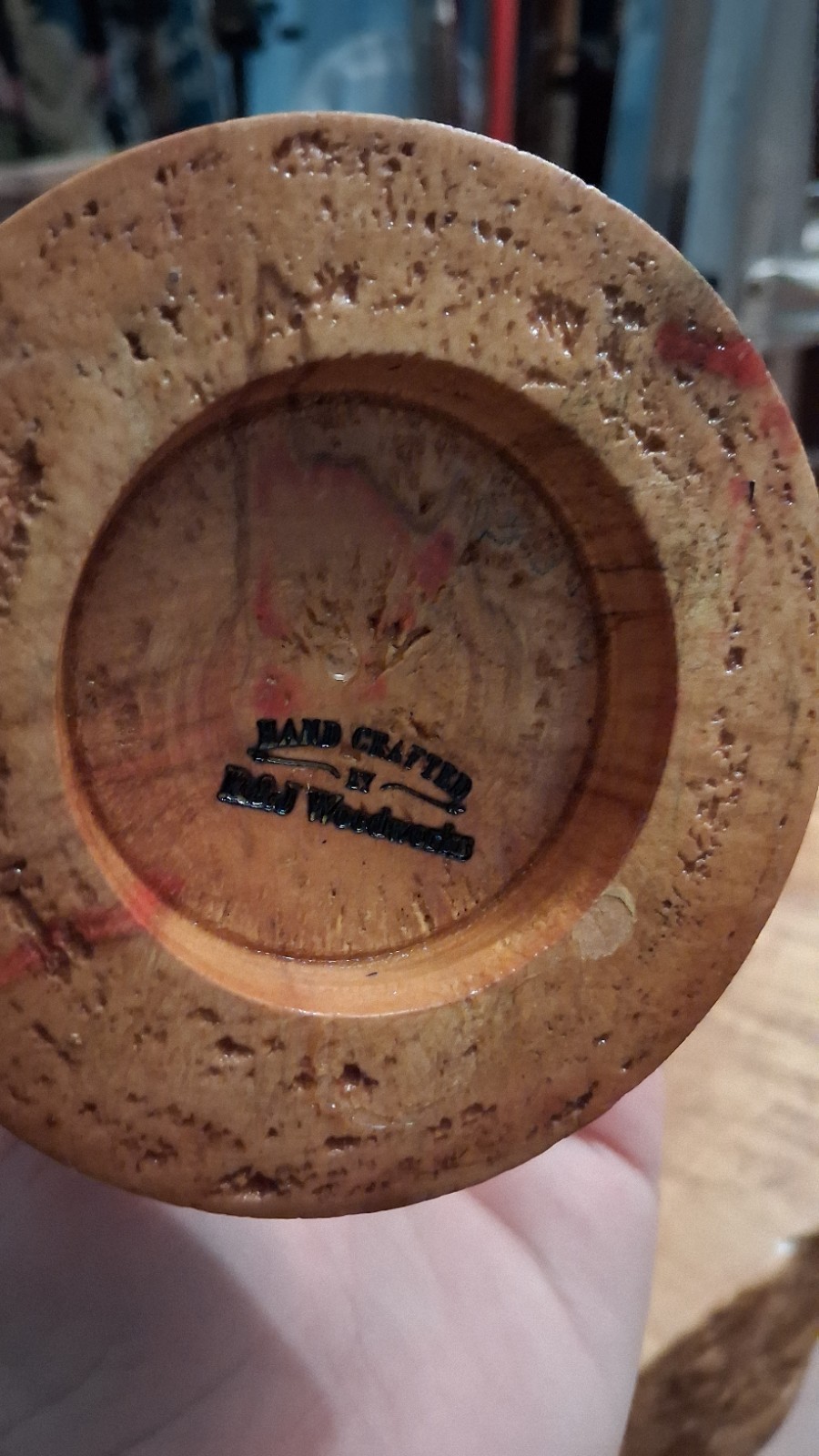 Hand Made Box Elder Wooden Goblet