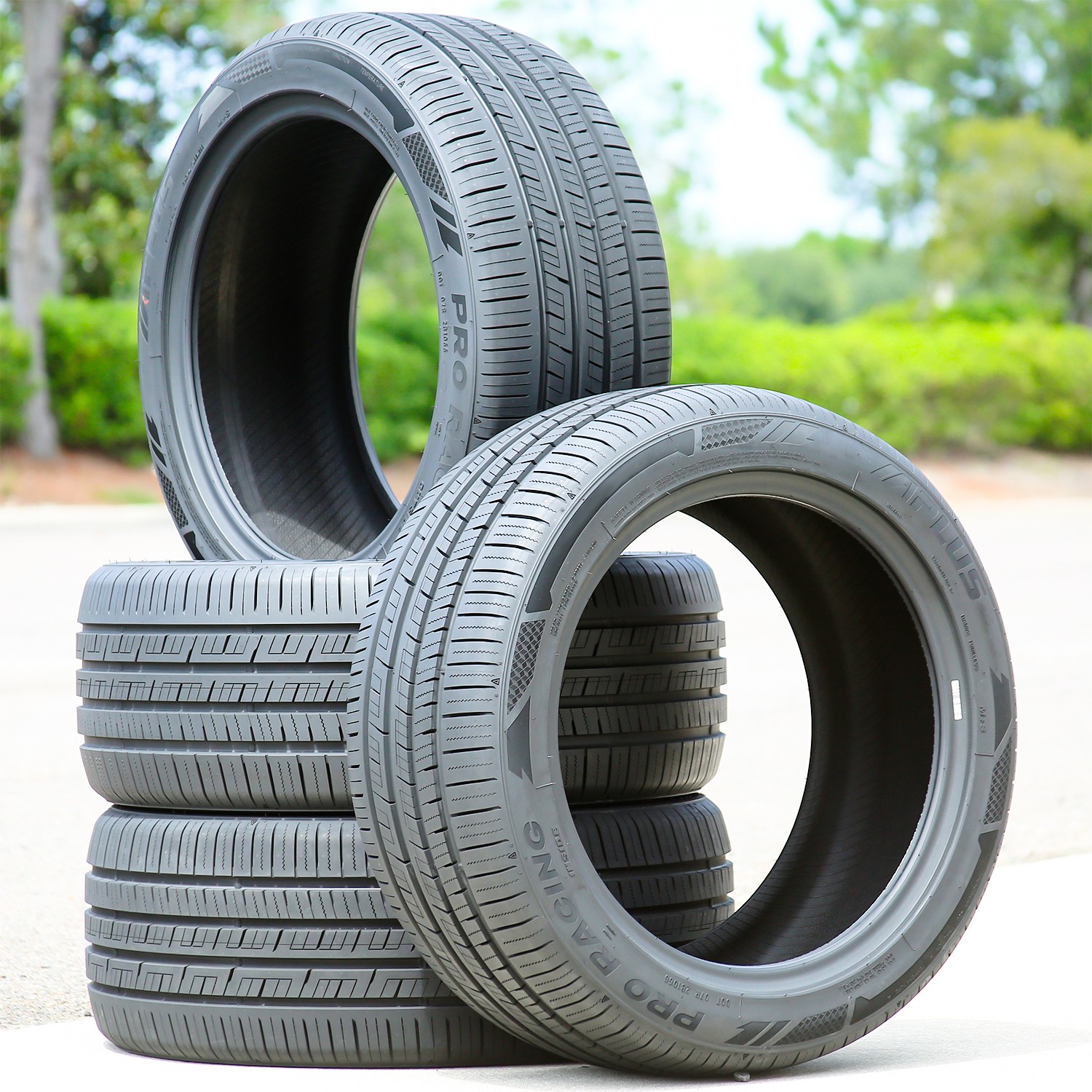 2 Tires Aplus PRO Racing 275/40ZR19 105Y XL