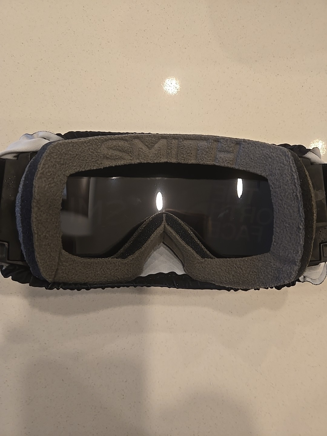 The North Face Smith Squad Mag Goggle Chromapop Sun Black Gold Storm Blue Senson