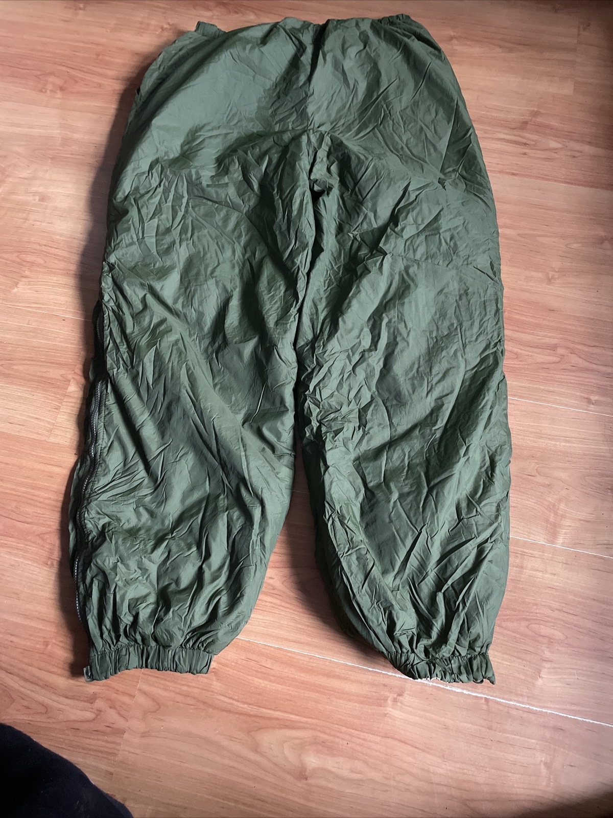 British Army Issue Thermal Softie ECW Trousers Size L Reversible Olive/ Sand