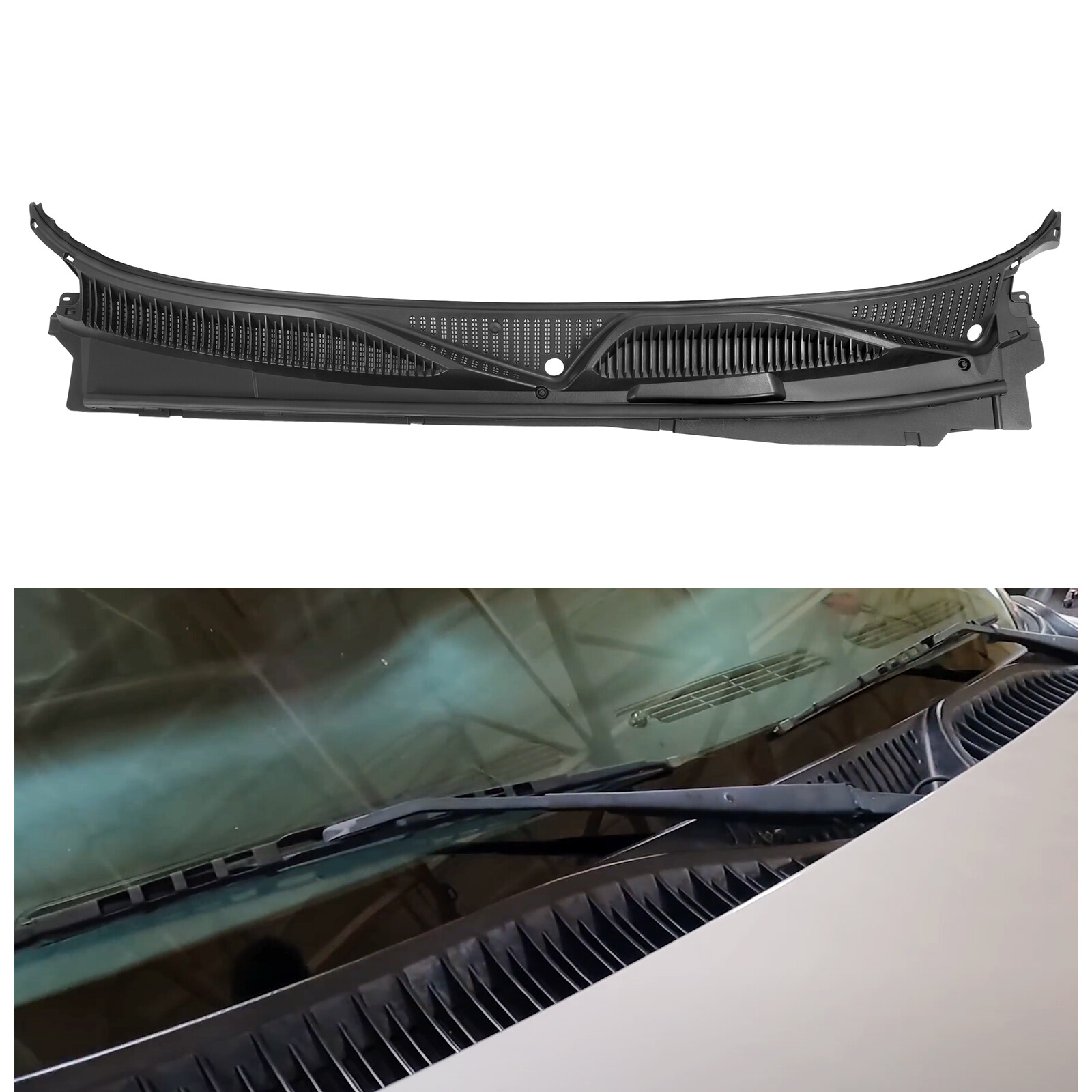 For 1999-2007 Chevy Silverado/GMC Sierra Windshield Wiper Cowl Vent Panel Cover