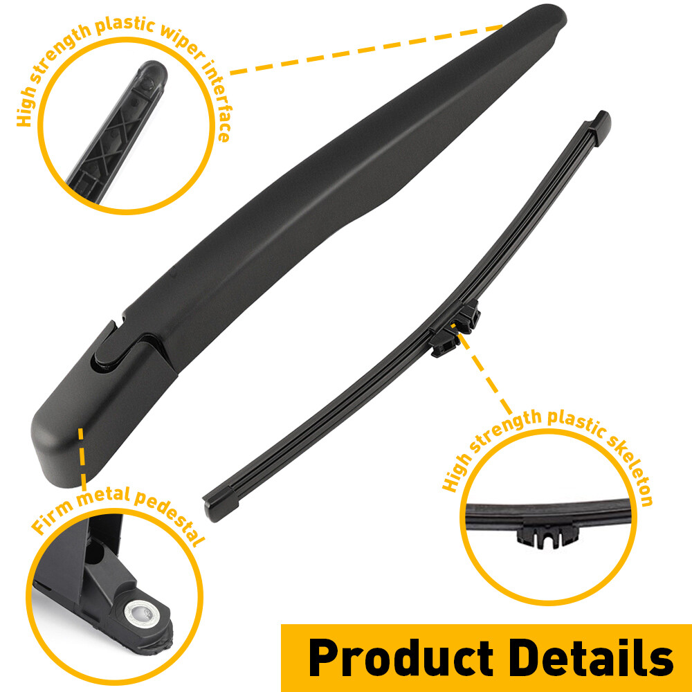 Rear Windshield Wiper Blade & Arm for Ford Explorer 2011-2019 Windscreen Wiper