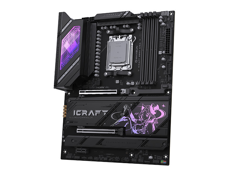 Presale MAXSUN MS-iCraft B850 AIGA ATX motherboard