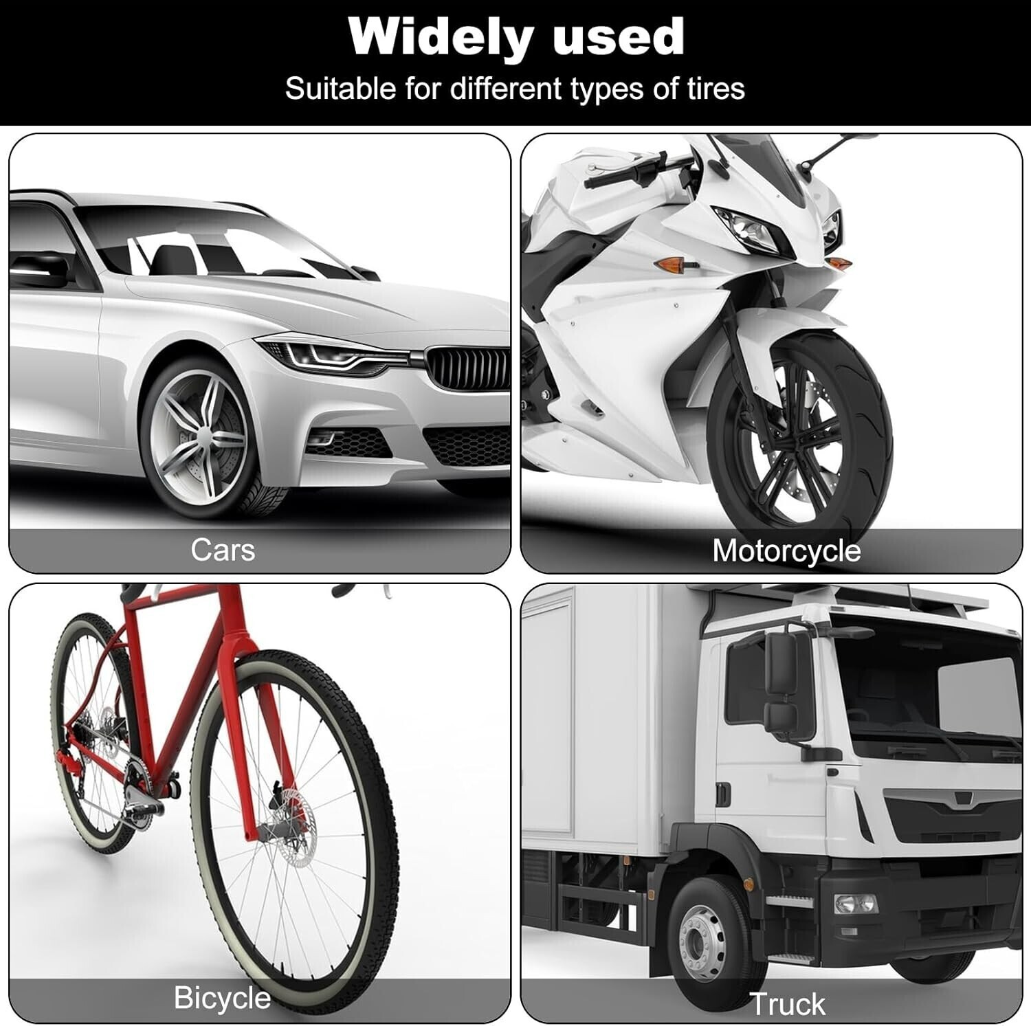 85pcs Car Tubeless Vacuum Tyre Puncture Repair Kit Screw Nails Tire Patch Plug