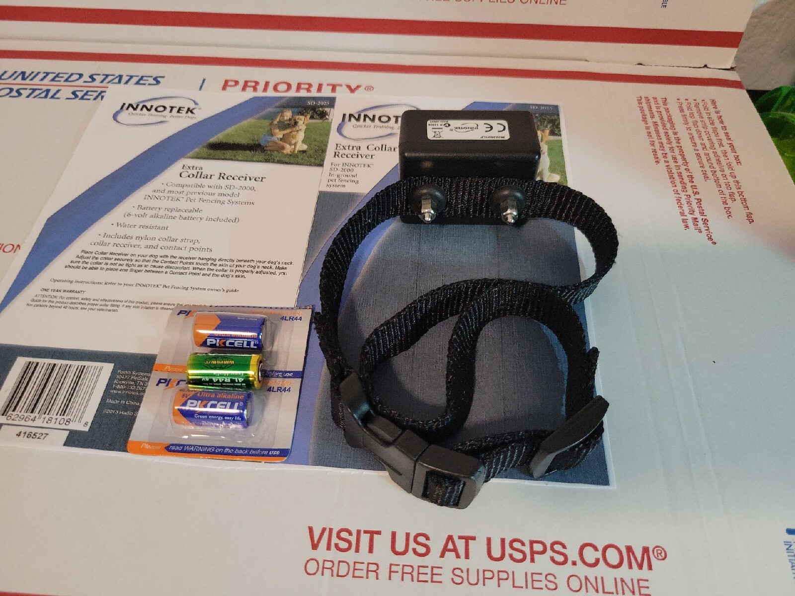 Innotek SD-2025 Replacement SD-2225 Receiver Extra Collar Dog Fence SD-2000-2100