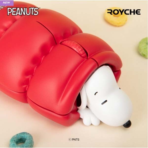 PEANUTS Snoopy Figure Bluetooth + 2.4Ghz Wireless Mouse