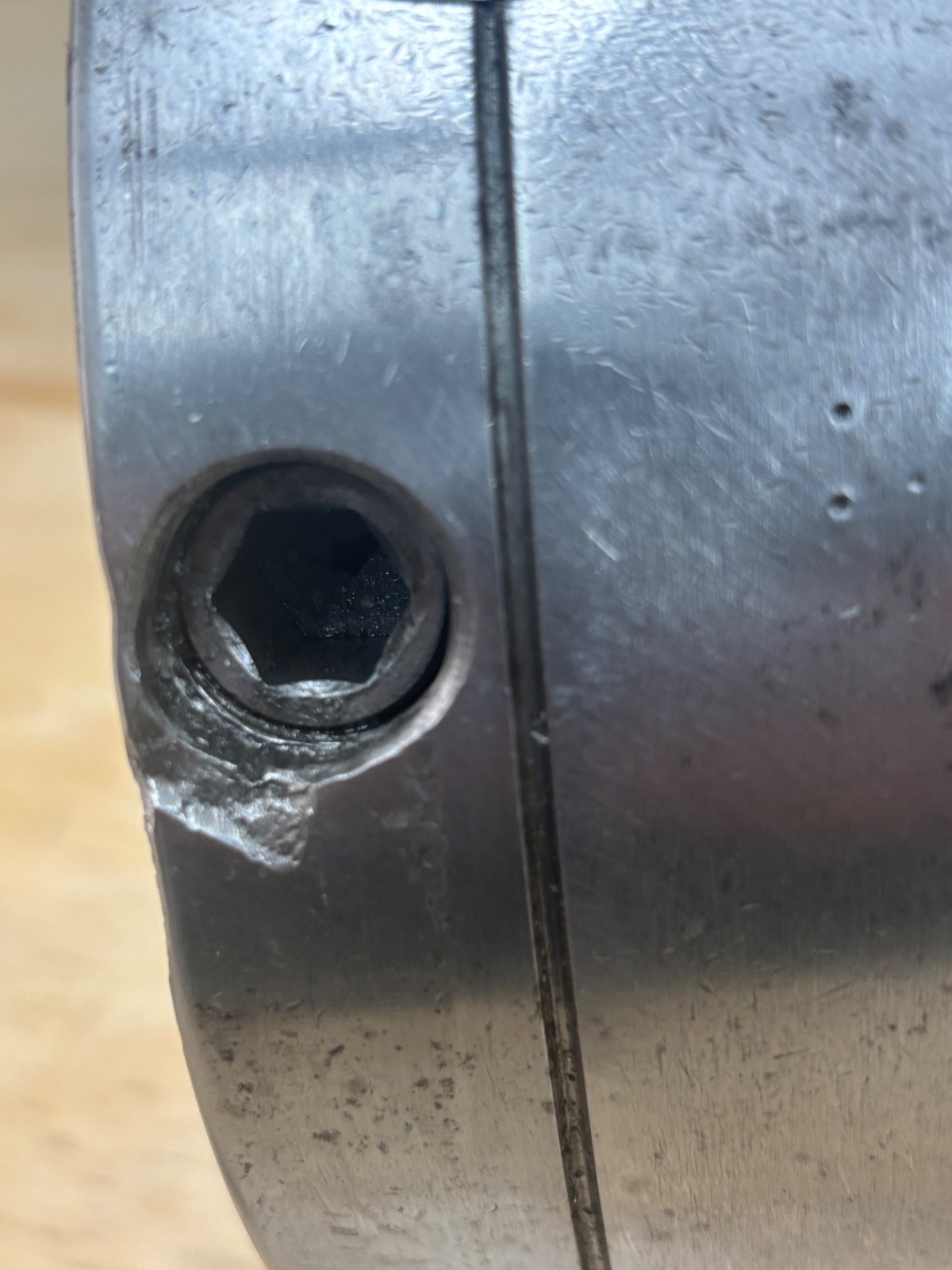 Bison Set Tru 6 1/4” 3 Jaw Metal Lathe Chuck With Reversible Jaws