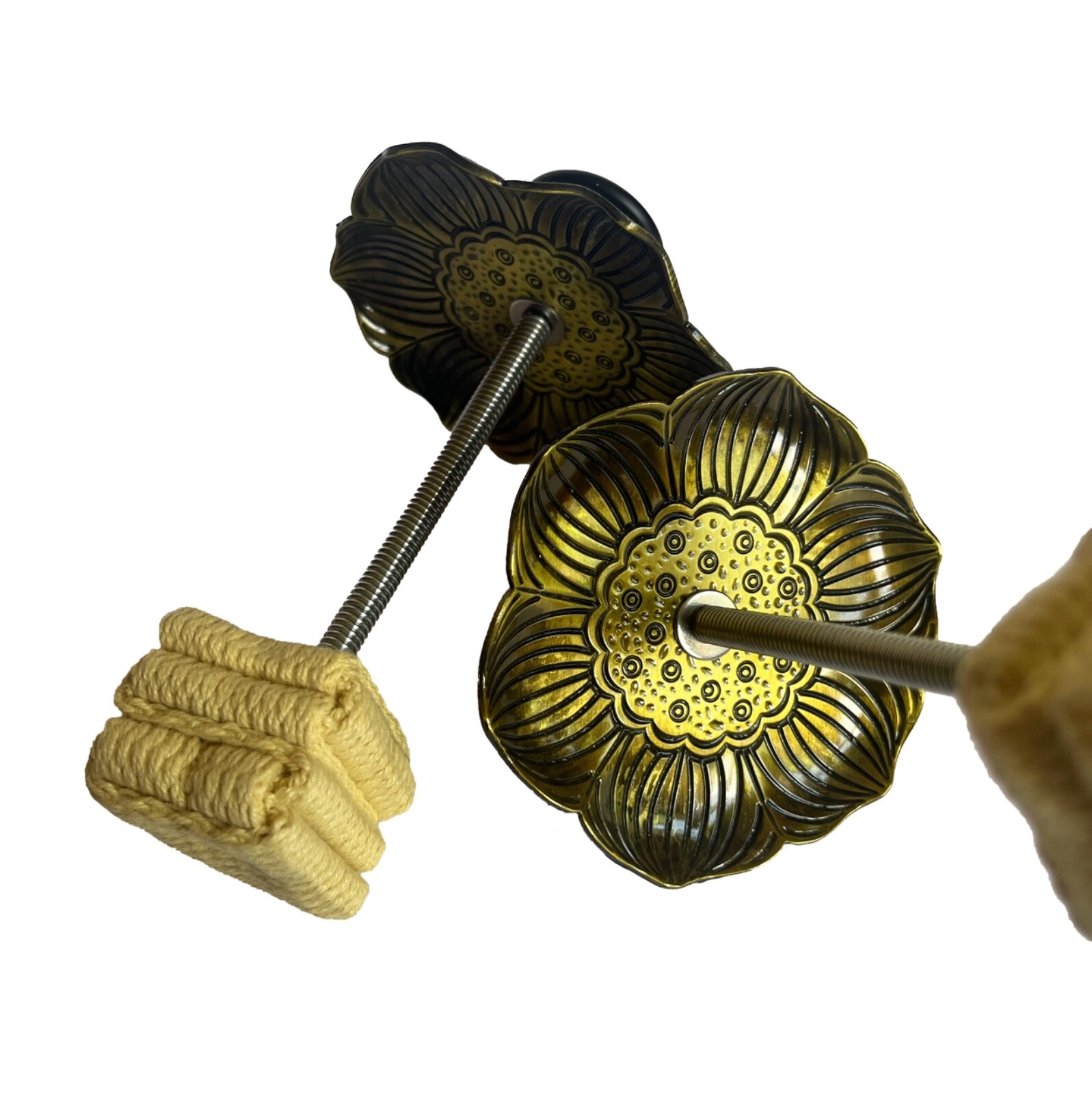 Lotus Palm Torches - Made with Kevlar Palm Torch - Beginner Fire Spinning Torch