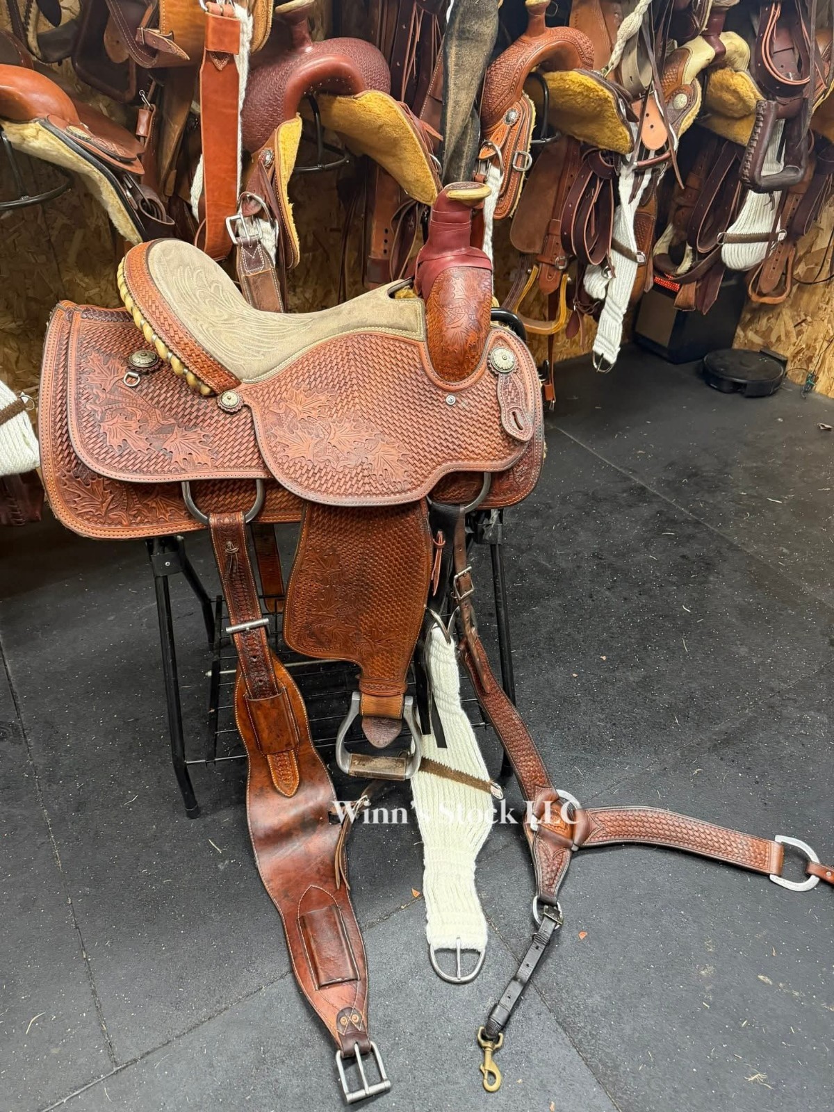 15" Crates - Roping Saddle