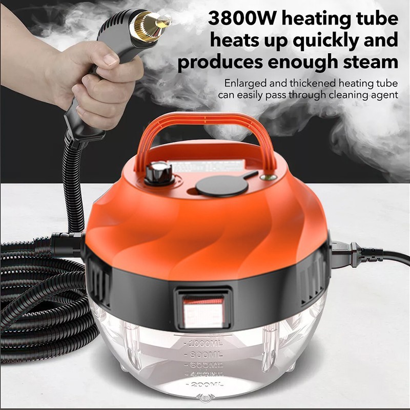 3800W High Pressure Steam Cleaner Household Car Steam Cleaner Cleaning Machine