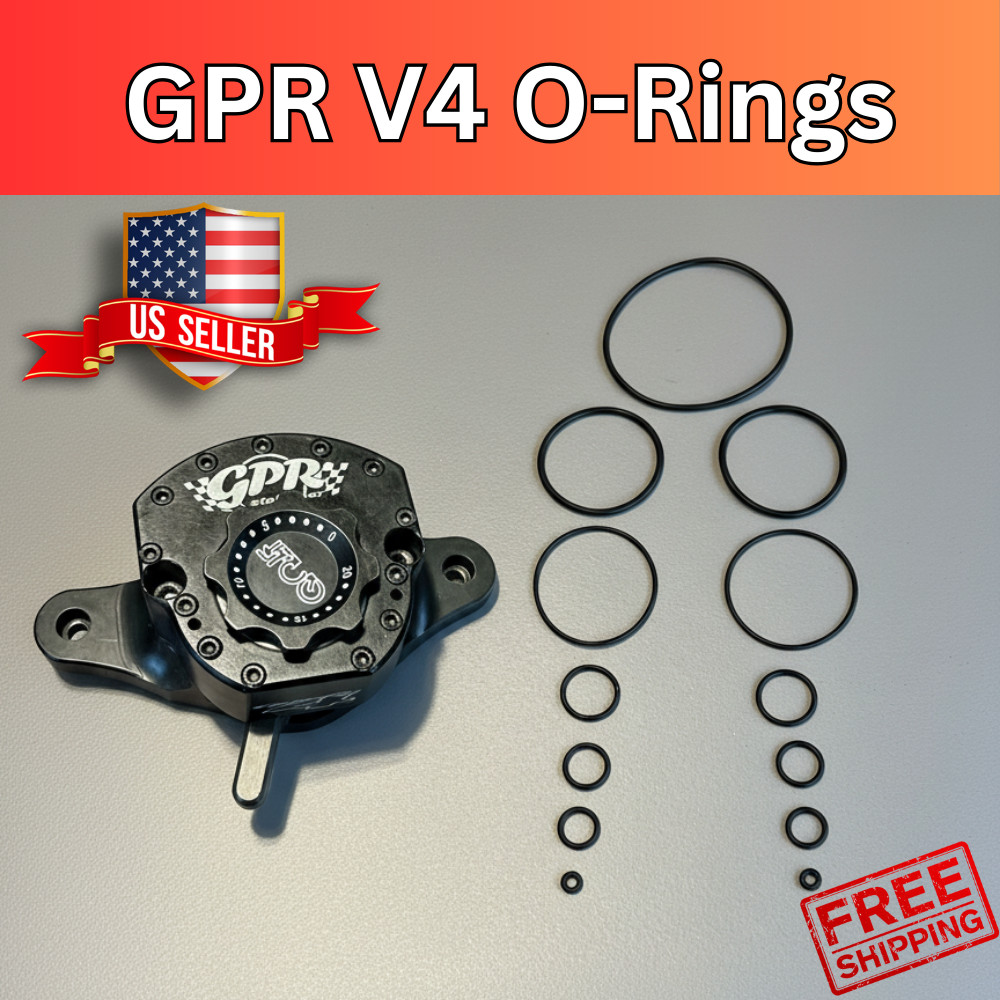 ✅ GPR V4 Street Steering Damper Rebuild Reseal Kit  Seals, O-Rings,  Complete