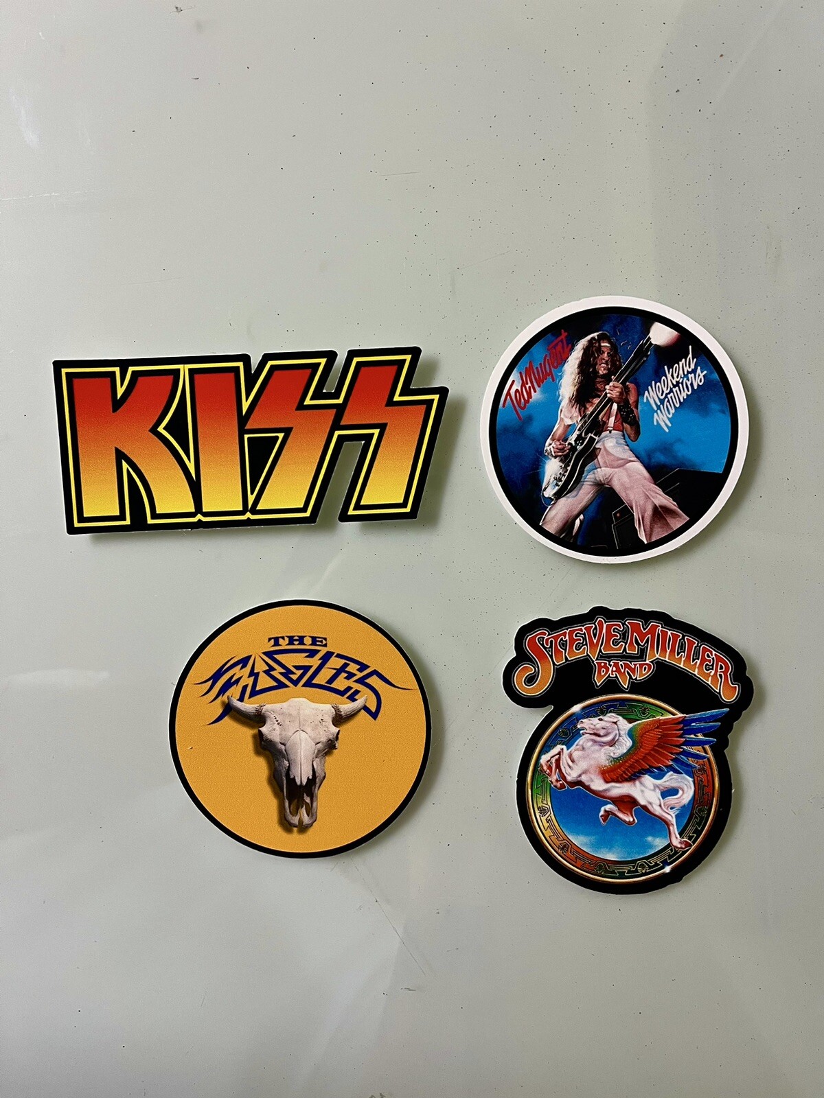 Classic Rock Sticker Pack - Led Zeppelin Queen Ac/dc Van Halen 70’s Classic Rock