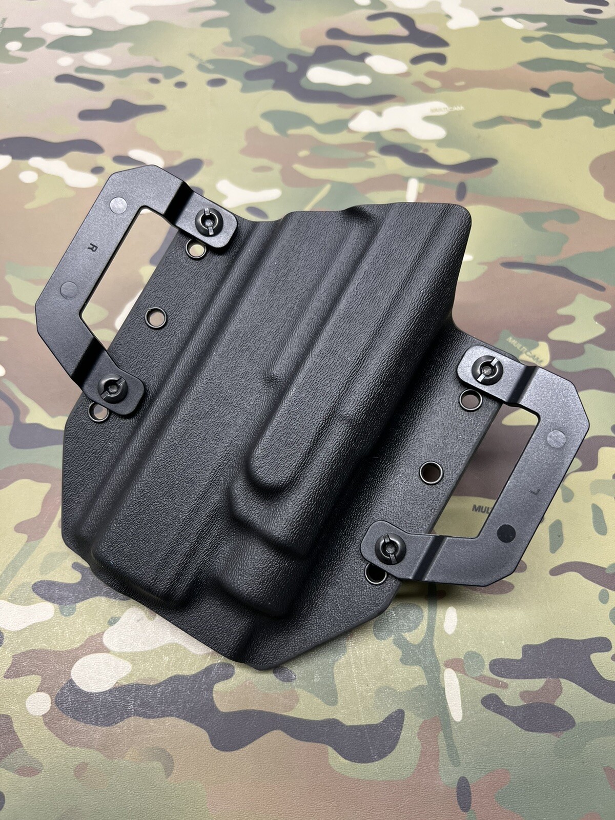 Black Injection Molded 1.5" Pancake Belt Loops