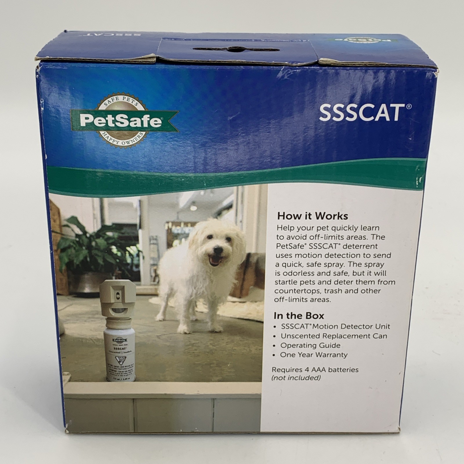 PetSafe SSSCAT Automatic Spray Pet Deterrent Motion-Activated NEW Free Ship