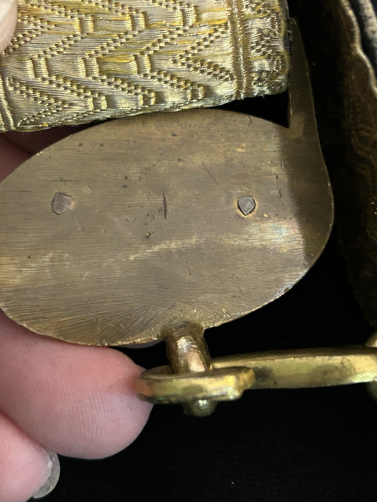 UNCOMMON! Victorian British Royal Artillery Officer Dress Parade Belt/Buckle