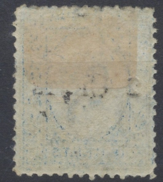 Labaun Stamps 1885 2c (Type T7) on 16c blue, wmk reversed SG24x Mint CV £1200