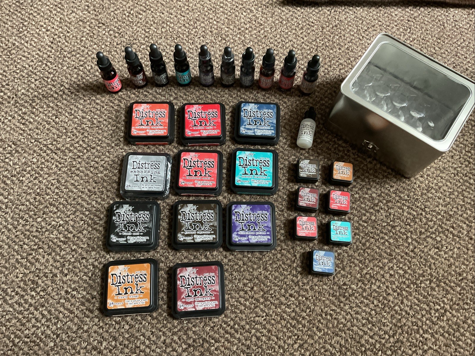 Tim Holtz Distress Ink with Reinkers