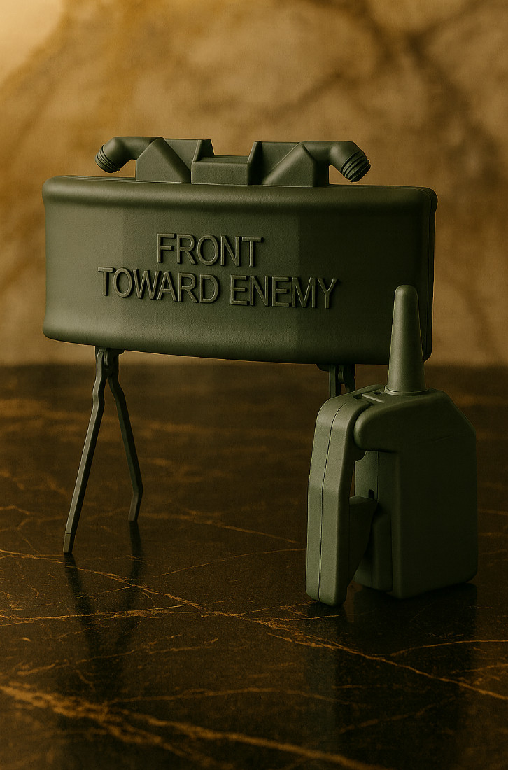 INERT Claymore Mine Replica Full Size 1:1Display Model Prop for Cosplay,Training