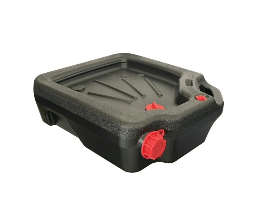 16 Quart Oil Drain Pan Leak-Proof Large Capacity Oil Change Container for Cars