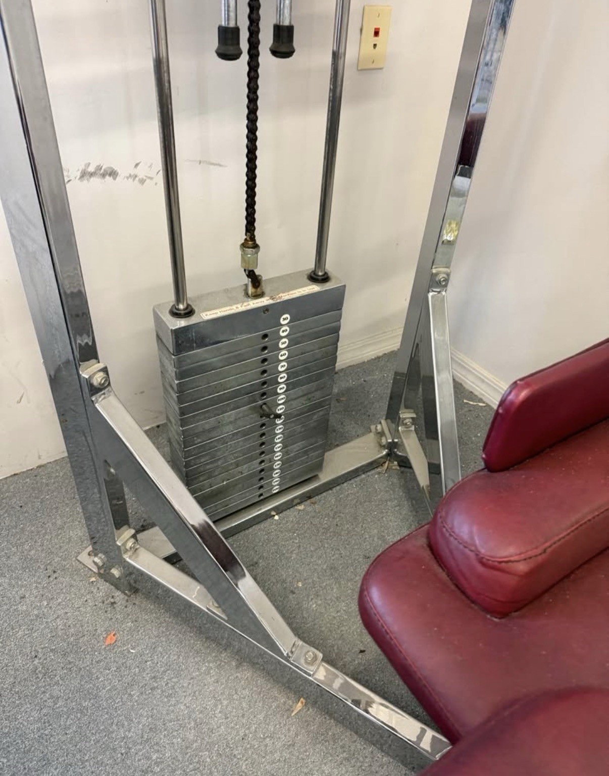 Nautilus 1st generation rotary torso machine