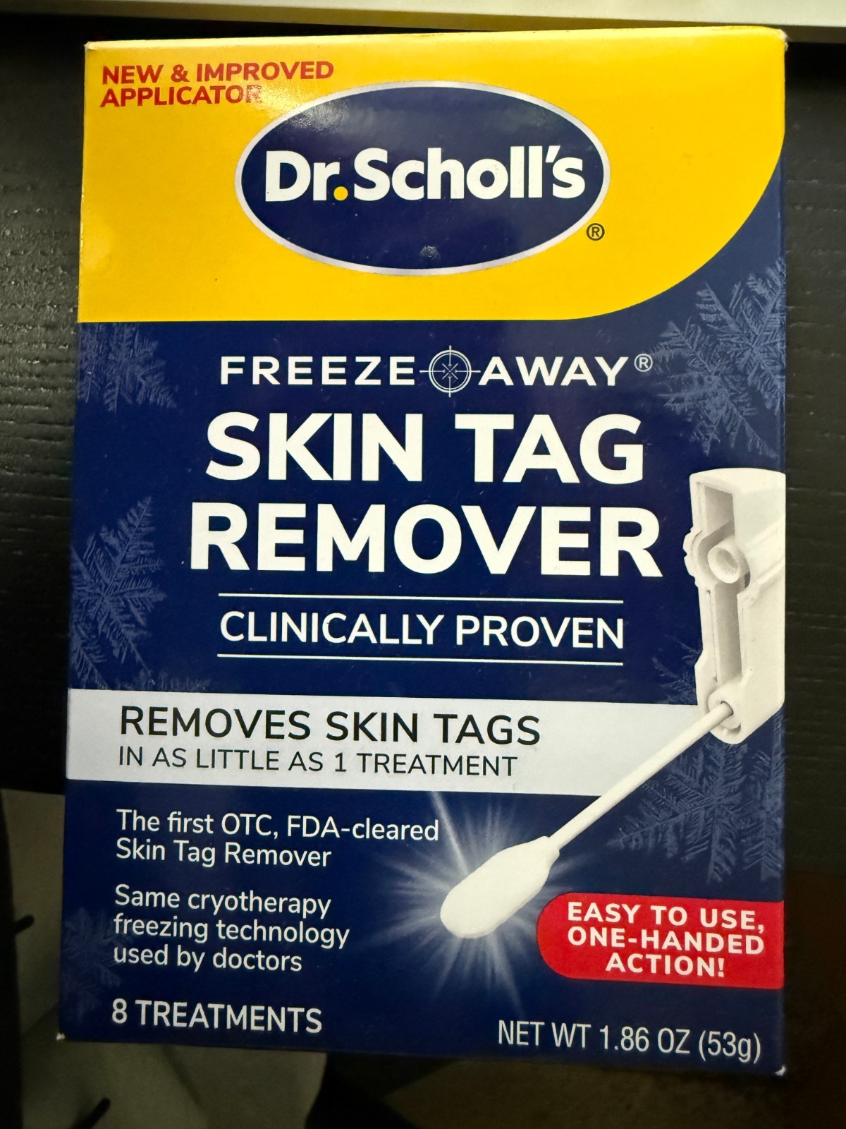 Dr. Scholl's Freeze Away Skin Tag Remover 8 Treatments Exp 2027