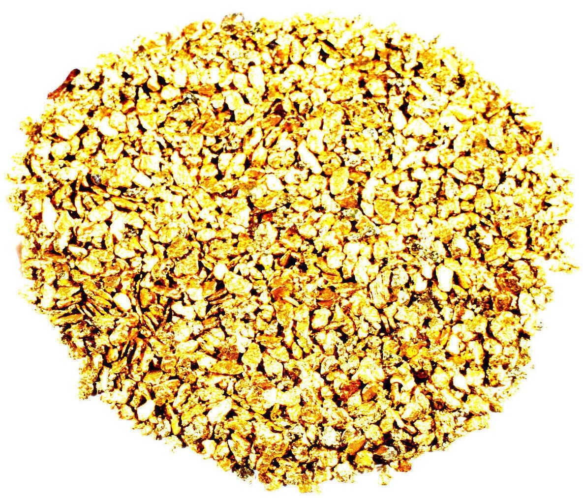 100 PIECE LOT ALASKAN YUKON BC NATURAL PURE GOLD NUGGETS (#L250)