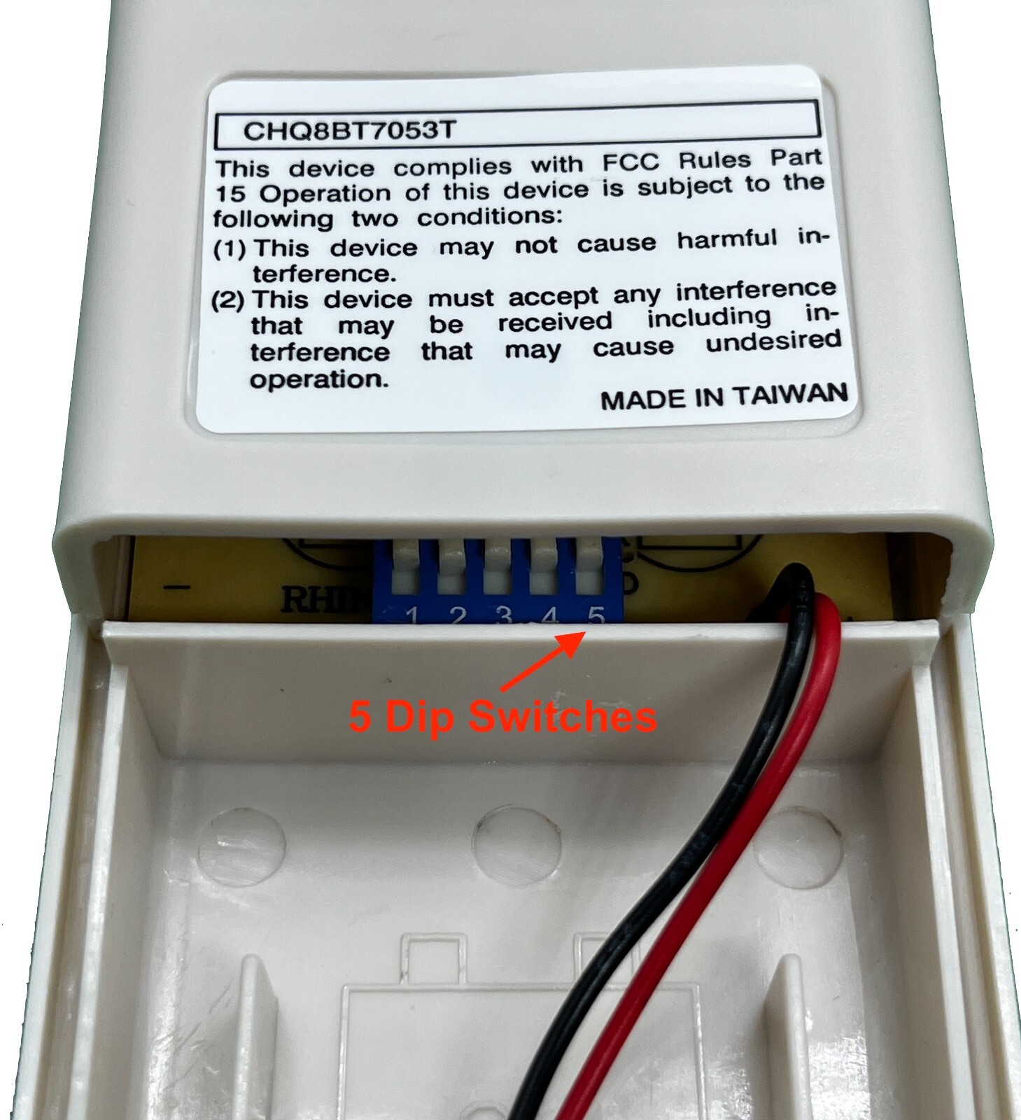 Casablanca W-72 Remote Replacement for Versa Touch 2 Fans