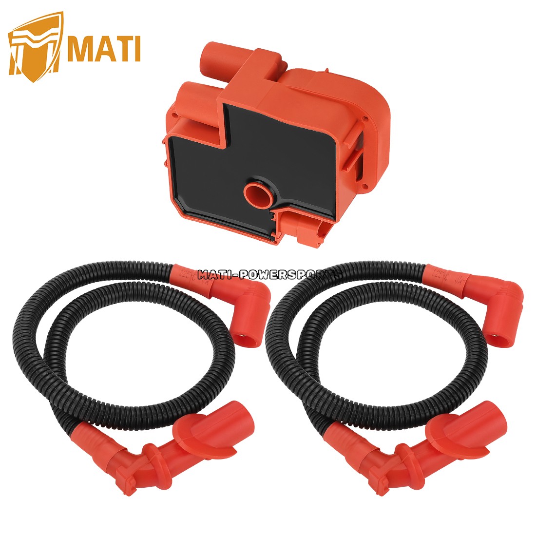 Ignition coil W/ Wire & Cap for Polaris Ranger 800 2010 4011059 4010425