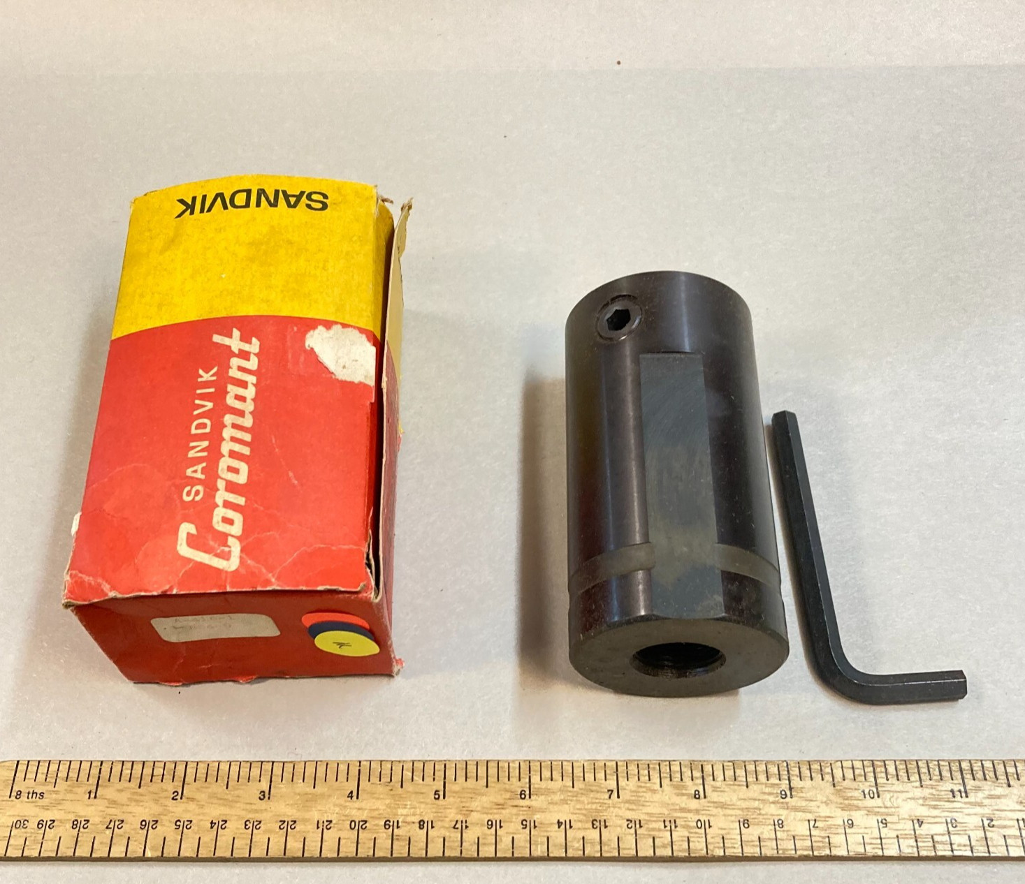 Sandvik Coromant Drill Holder #A416.1-804-0 1" Threaded Shank