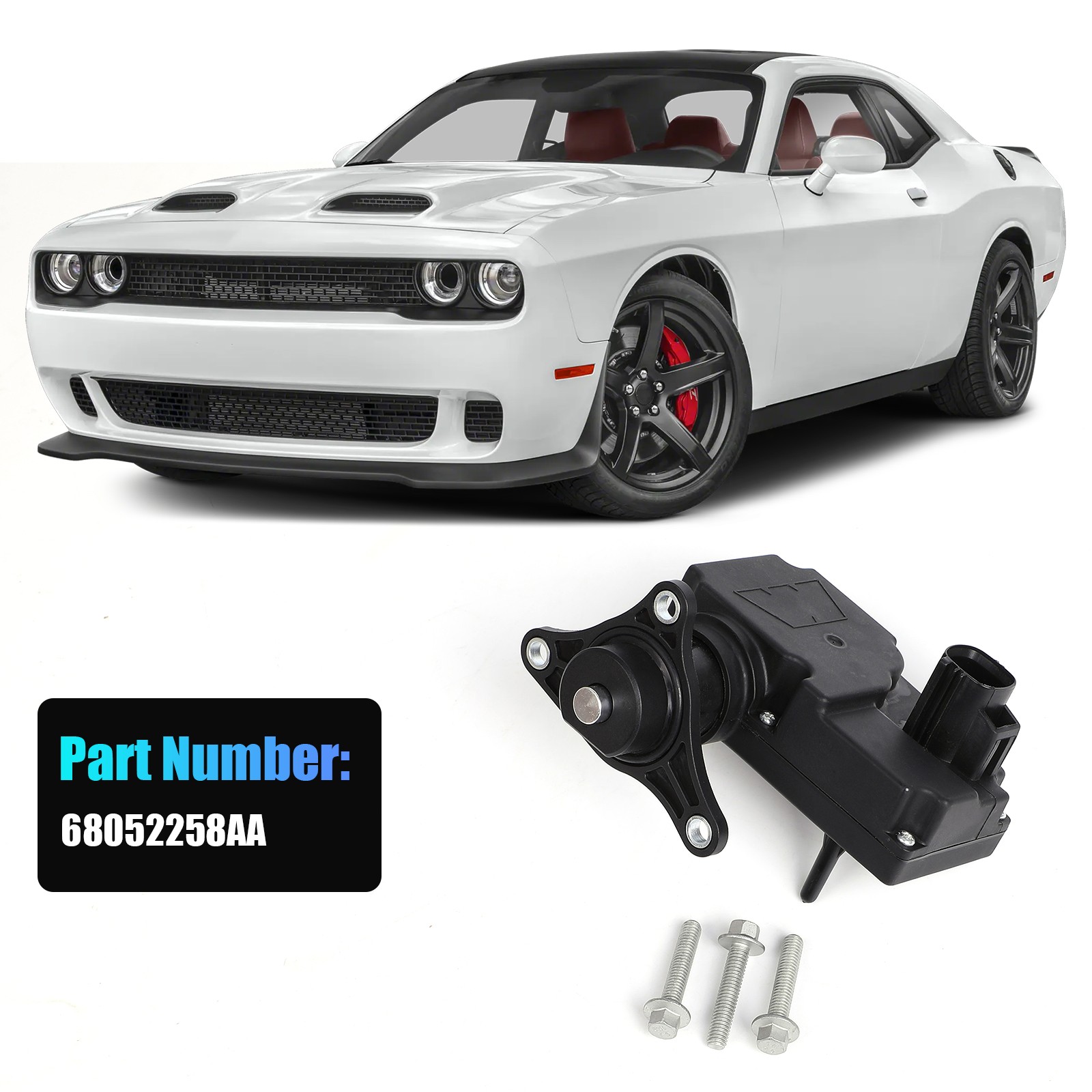 68052258AA Axle Disconnect Solenoid Locker For 09-23 Dodge Charger Chrysler 300