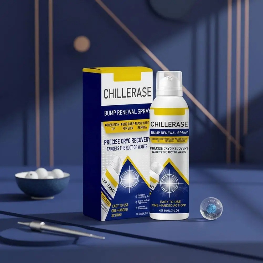 ChillErase Bump Renewal Spray,Professional Salicylic Acid Body Serum 2% 60ML