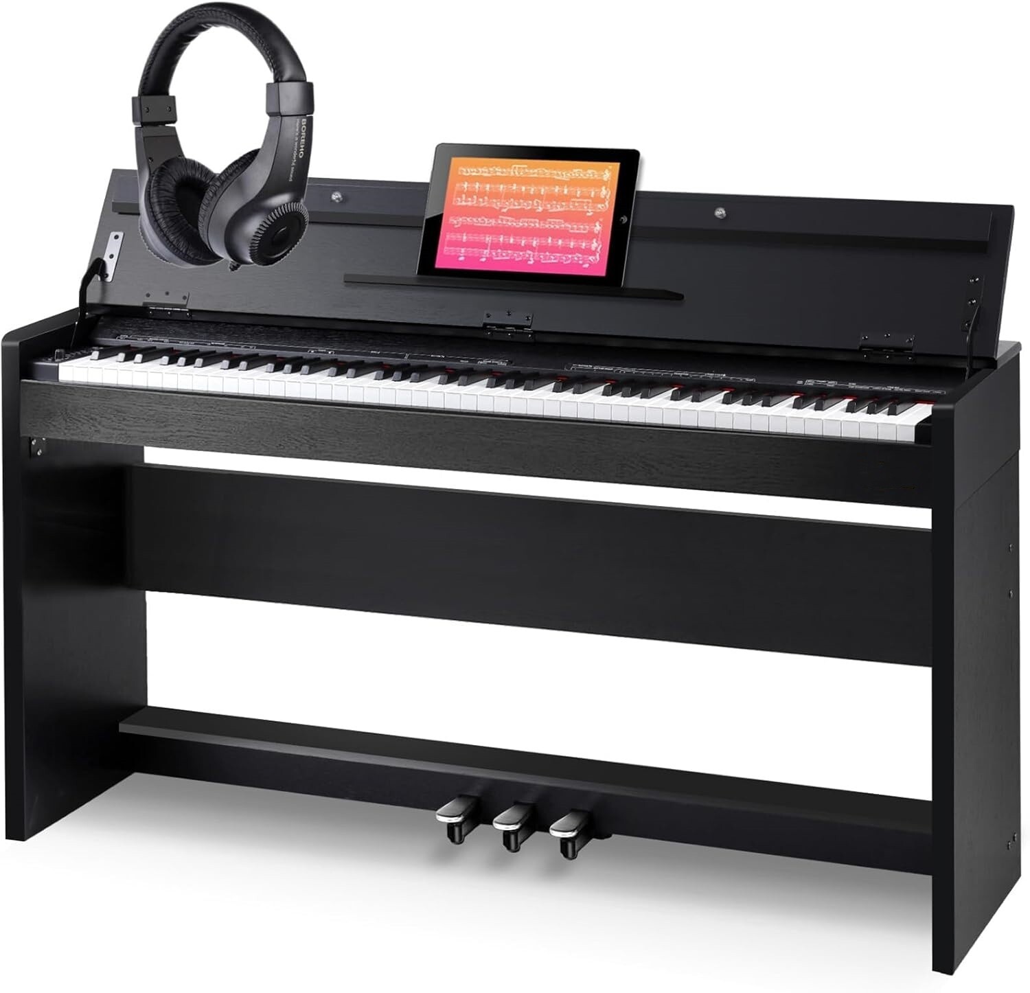 88 Key Full Weighted Hammer Action Digital Piano With Pedal,Stand,MIDI