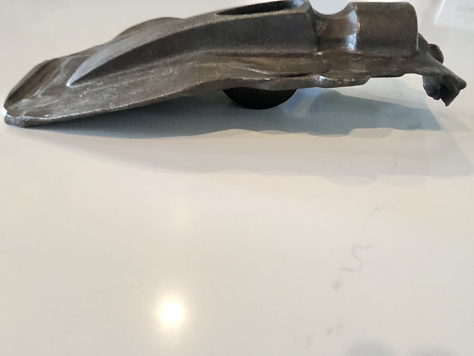 1920s Metal Hammer Forging, Antique Tool Claw Hammer Head, Forged Mold RARE