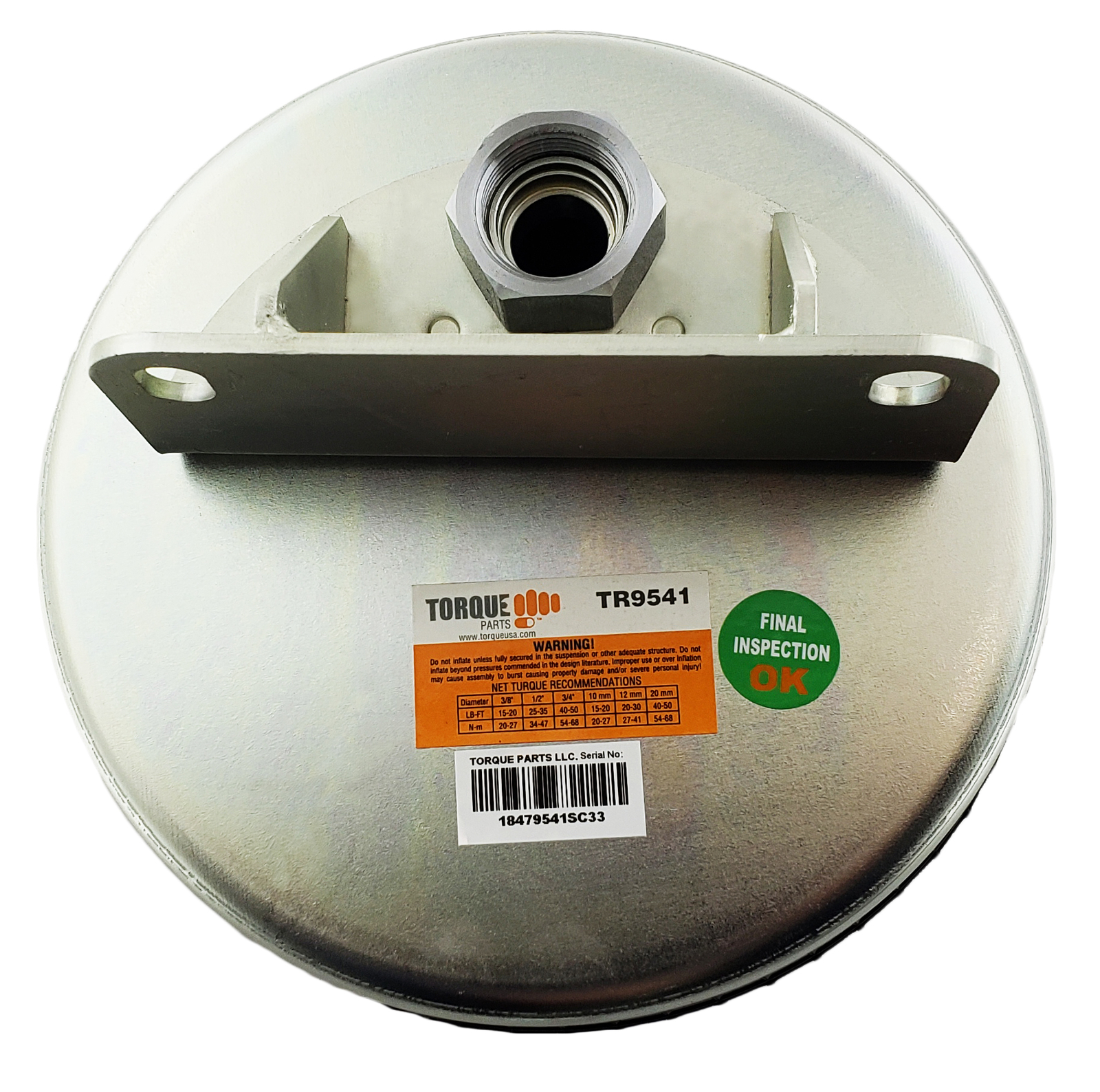 Pair of Air Spring Bag for Kenworth Trucks Replaces Firestone W01-358-9541 9547