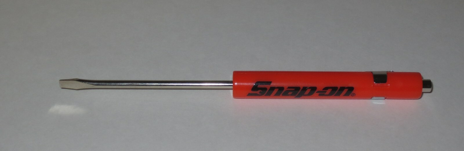 NEW 12 ASSORTED Snap-on Tools Flat Tip Pocket Screwdrivers w/Clip & Magnetic End