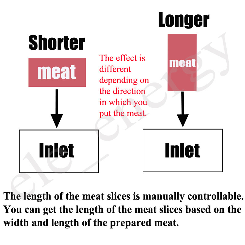Commercial Meat Cutting Machine Stainless Steel Electric Meat Slicer Cutter 850w