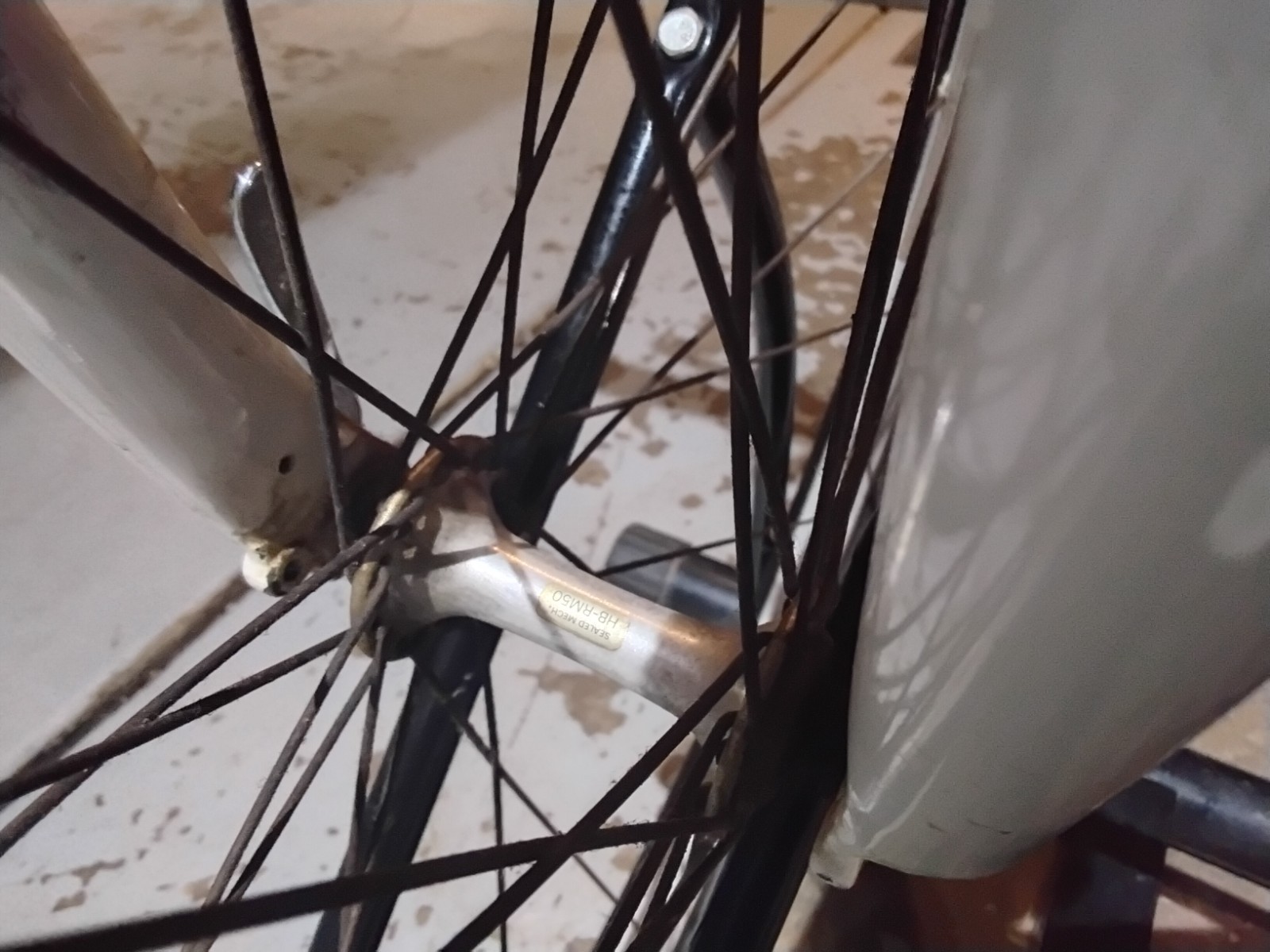 1991 alpinestars cro-mega LX white complete vintage bike