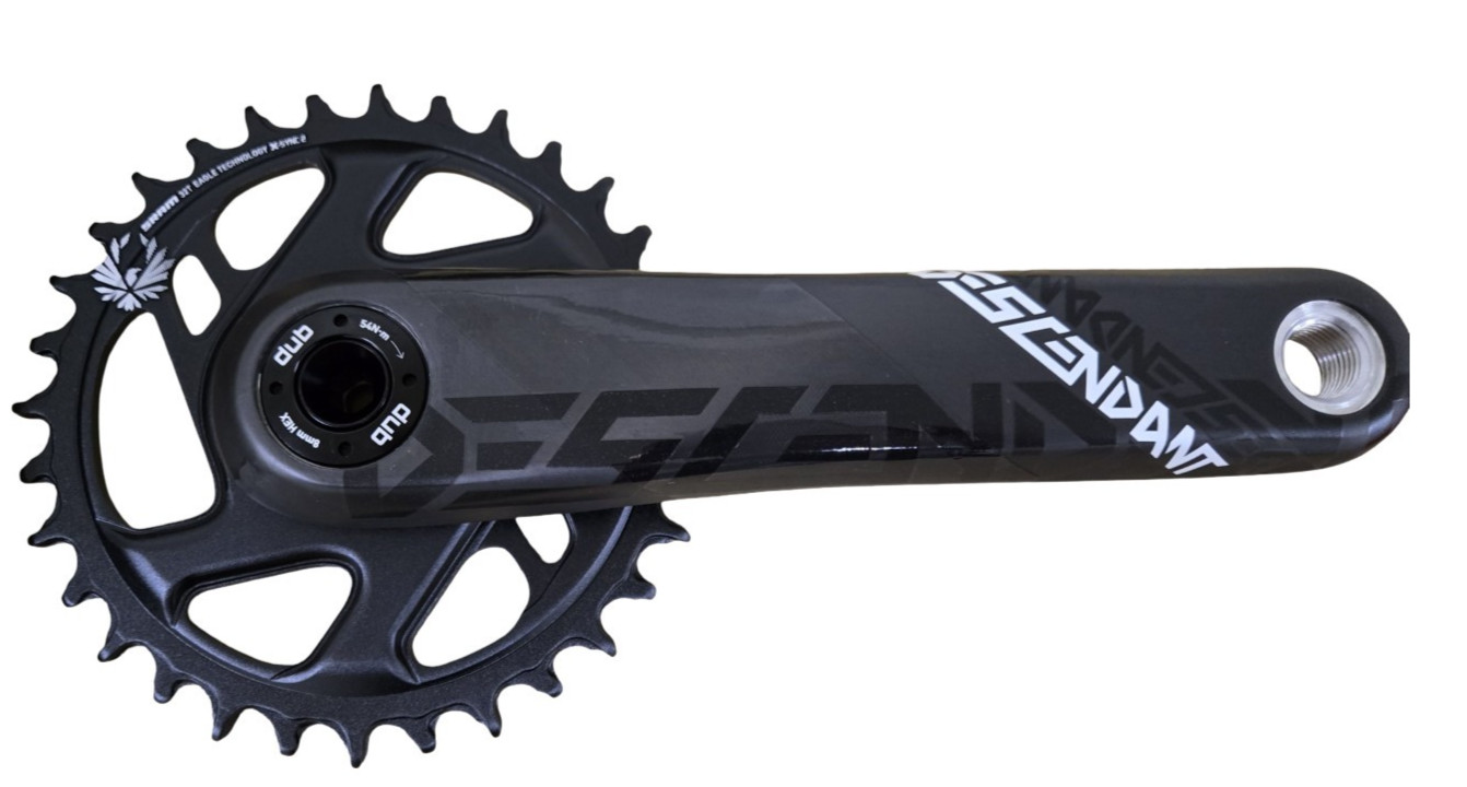 SRAM Truvativ Descendant Eagle Carbon Crankset 12 Speed 32t 170mm DUB Boost MTB