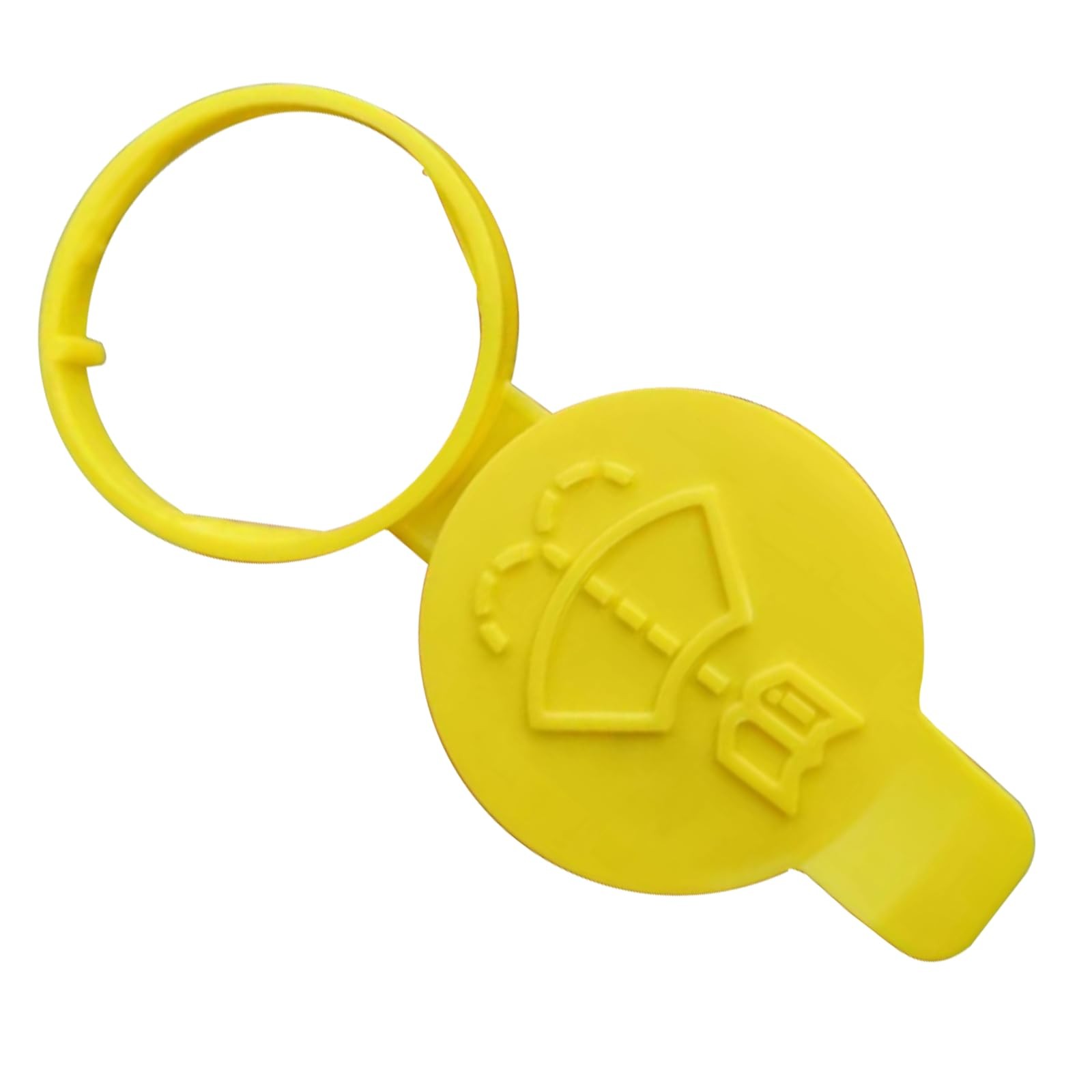 Nudhfgauiyt Windshield Wiper Washer Fluid Reservoir Tank Bottle 1PCS, yellow