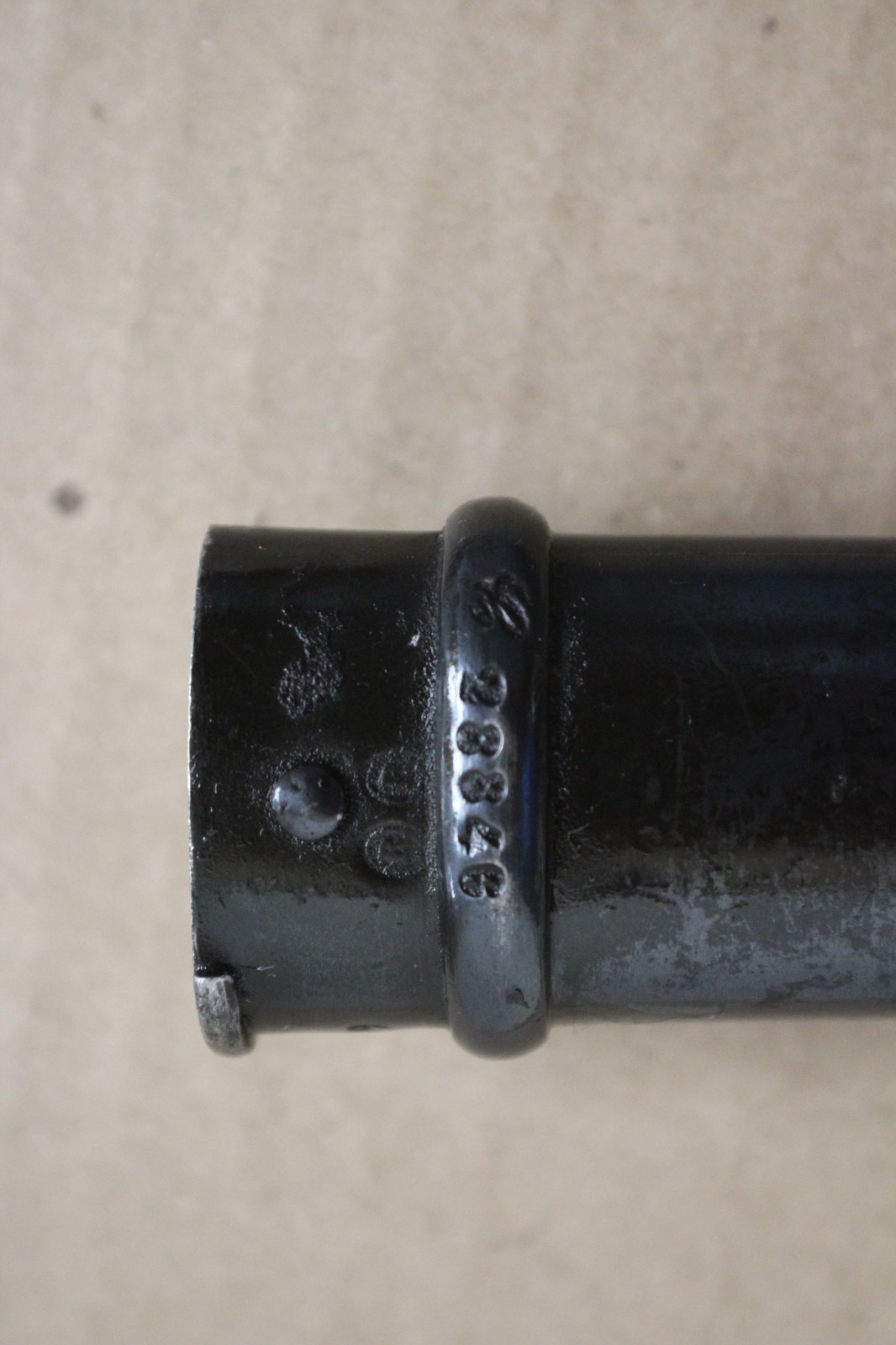 M1874 France GRAS Sword Type Bayonet W/Original Metal Scabbard