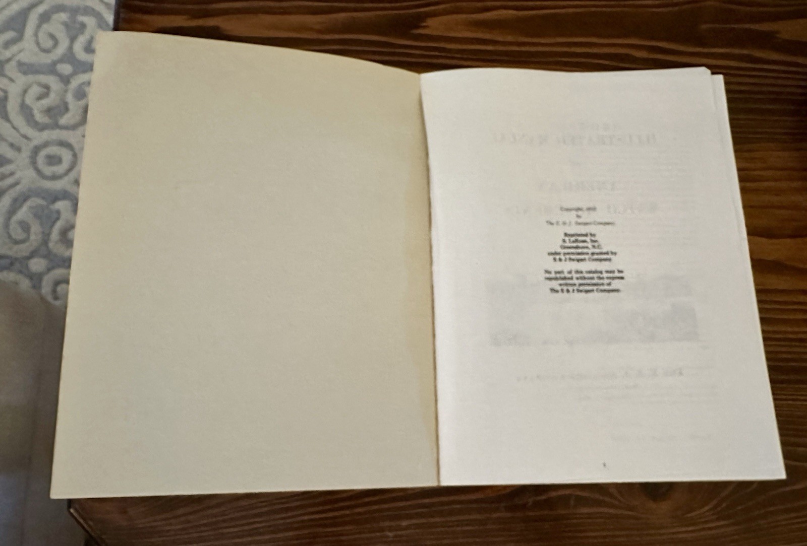 1952 Illustrated Manual of American Watch Movements Original E & J Swigart RARE