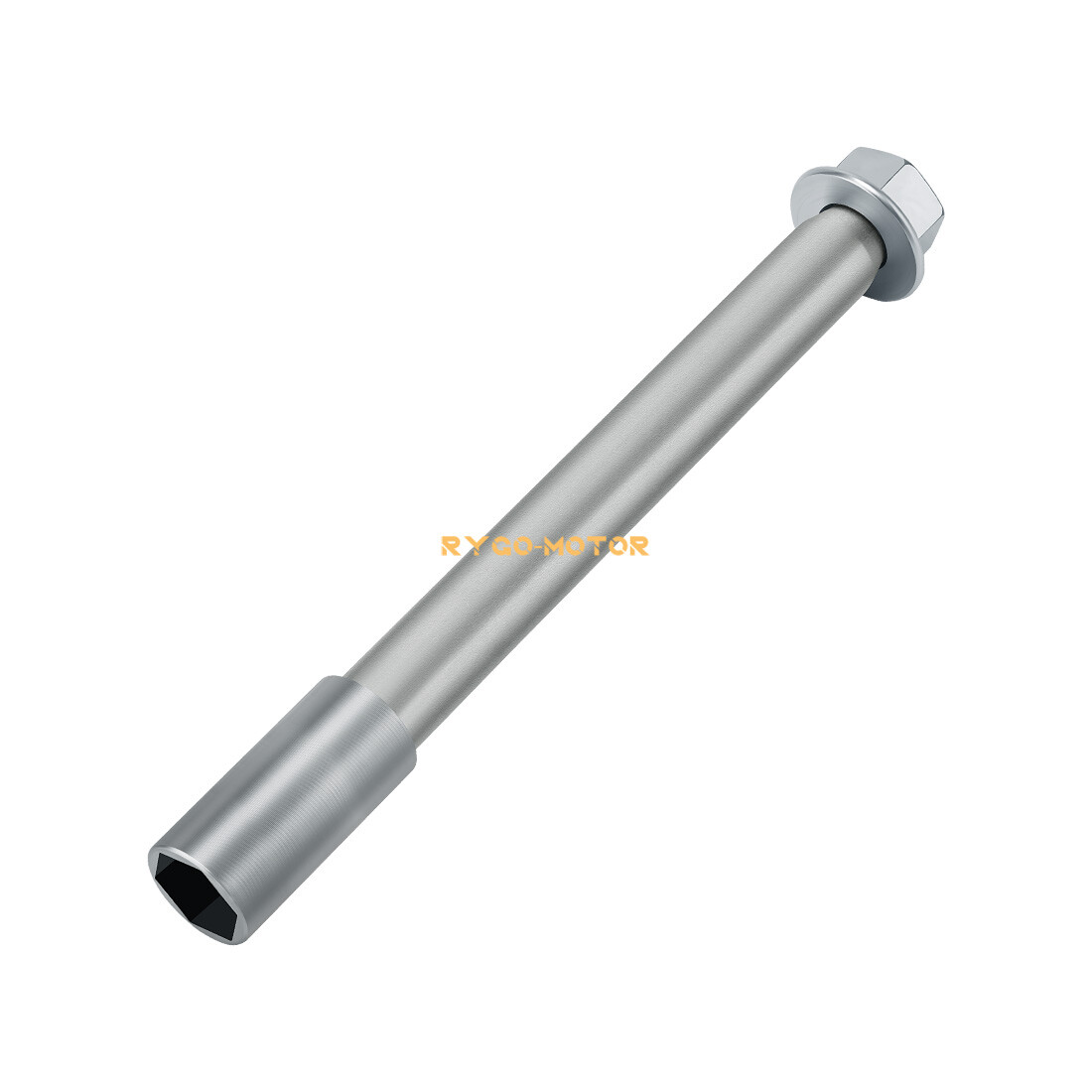 Front Wheel Axle w/ Nut for Honda for Honda CRF250R CRF450R CRF250RX CRF450RX