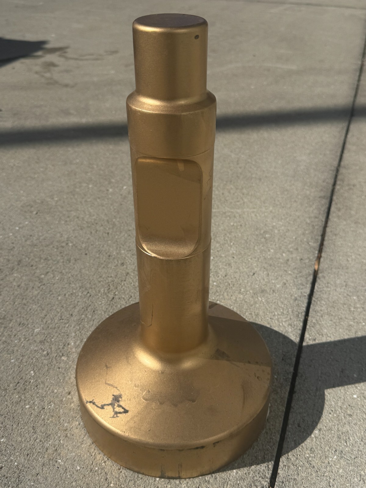 Post Driver Head Replacement 750 Skid Steer Post Driver 8" Posts 75 mm Cupped