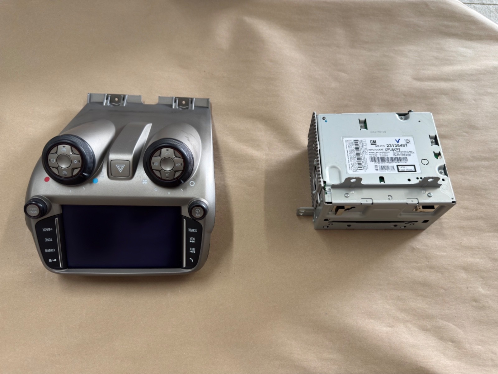 2013 Chevrolet Camaro SS MyLink Premium Radio Face Plate GM - OEM