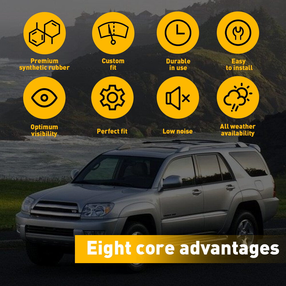 For 2003-2009 Toyota 4Runner Rear Windshield Wiper Arm & Blade 85242-35020